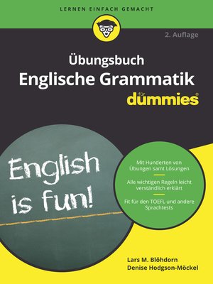 cover image of &Uuml;bungsbuch Englische Grammatik f&uuml;r Dummies